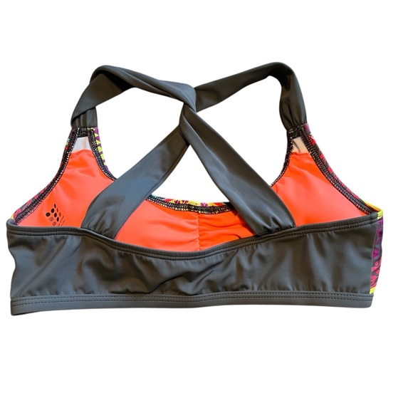 Title Nine Colorful Patterned Halter Top Bikini Medium - Picture 3 of 3